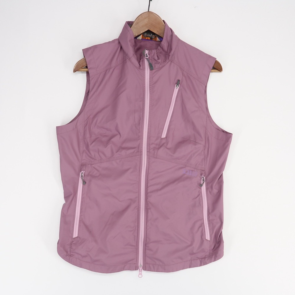 5.11 Tactical Karis Vest Womens M Purple Full‎ Zip Mock Neck Outdoor Utility